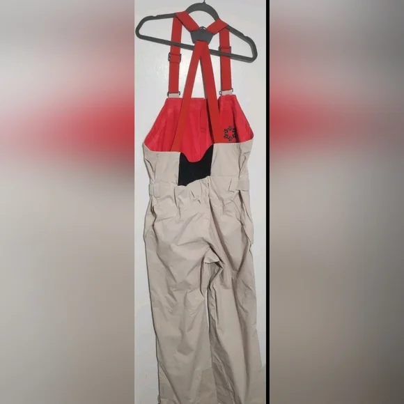 Obermeyer Steibis Snow Bib Cement Mens Size XXL NWT
